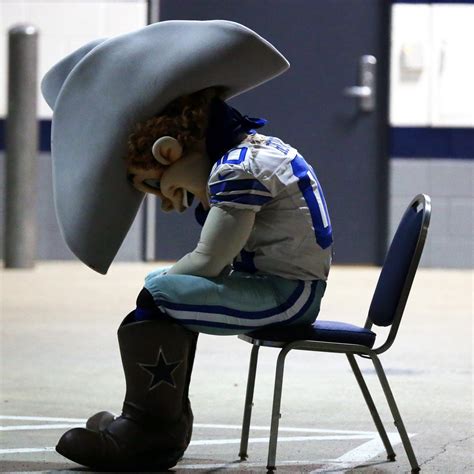 Dallas cowboys mascot ensemble